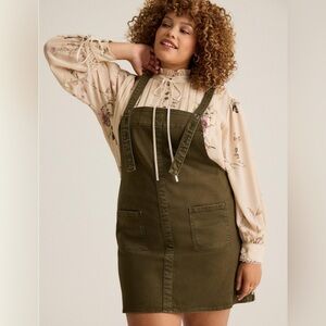 Torrid Size 3 Festi Pinafore Dress